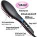 BLBTEDUAMDE Electric Heating Comb Hair Straightening Brush Adjustable Temperature Hair Straightener Women's Hair Hot Comb (Color : 1pcs with box Size : UK) UK 1pcs With Box - Buy Online on GoSupps.com