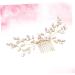 Beaupretty Accessories Combs For Women accessories for women wedding barrettes for women womens clips Side Comb Clip prom headpiece rhinestone comb rhinestones bride Comb - Buy Online on GoSupps.com