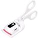 Qukaim Electric Eyelash Curler Electric Heated Eyelash Curler 3 Temperature Modes Rechargeable Mini Long-Lasting Lash Curler White - Buy Online on GoSupps.com