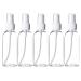 6 x 100 ml spray bottles with a fine spray made of transparent plastic empty refillable and reusable atomizer bottles for trips cosmetics bathroom kitchen
