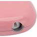 BROLEO Toothbrush Sanitizer Case Long Service Life Refillable Small Light Weight Toothbrush Sanitizer Cover for Home Travel (Pink) - Buy Online on GoSupps.com