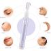 Eyebrow Trimmer & Facial Hair Precision Detailer - Compact Battery-Powered Double-Sided Razor with Rinseable Blade - Safe & Painless Shaver for Chin Peach-Fuzz - Purple - Buy Online on GoSupps.com