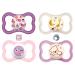 MAM Day & Night Air Silicone Pacifier Set 16+ | 4 Pack + 2 Sterilizing Cases - Best International Shipping - Buy Online on GoSupps.com