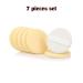 7-Piece Makeup Puff Set - Washable Air Cushion Foundation Pads for Loose Powder | Soft Cosmetic Sponges by Sandrosa - Buy Online on GoSupps.com