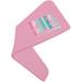 Tropical Slogan "Greetings from Paradise" Microfiber Hair Towel Wrap for Women | Super Absorbent 10"x26" Hair Turban with Button - Ideal for Fast Drying and Easy Use - Buy Online on GoSupps.com