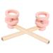 Beaupretty 2st parent-child-interactive toy floating ball pink gifts play set made of wood fun blowing toys favors for birthday parties magic 15x5 sorted color