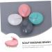 GLEAVI 1 Piece Scalp Massage Brush For Adults Boy Girl Ergonomic Design Soft Silicone Easy To Clean Suitable Hair Types For Home Use Travel - Buy Online on GoSupps.com