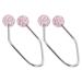 SHERCHPRY Lot de 2 Entra neurs de Fossettes Faciales en Acier Inoxydable Outil D exercice pour Joues R glable Violet Paillet Compact et Portable pour Soin du Visage Quotidien