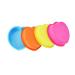 HOMSFOU 3 Sets De para Gelatinas Silicone Molds Heart Shaped Cake Pans Wedding Cake Plates Silicone Bakeware Silicone Cupcake Silicone Cake Pan Chocolate Fondant Mold