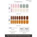 ohora N Butterscotch Gel Nail Strips - Salon-Quality, Long Lasting, Easy to Apply & Remove - Buy Online on GoSupps.com