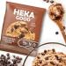 Heka Good Foods Low Carb Keto Chocolate Chunk Cookie - 3g Net Carb, 10g Protein, No Sugar, Grain & Gluten Free - 12 Count - Buy Online on GoSupps.com