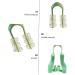 Healifty 2 Sets Nose Clip Set | Anti Snoring Nasal Clip for Snoring and Beauty | Green Woman - Buy Online on GoSupps.com