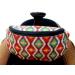 Showman Aztec Print Insulated Nylon Saddle Pouch