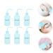 Healvian Set of 6 Cleaning Bottles for 250ml Shampoo Narrow Nozzle Anti-Leak Flexible - Buy Online on GoSupps.com
