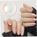 Chrome Nail Powder Chameleon Metallic Nail Art Pigment Powder Iridescent Pigment Pearly Highlight with Sponge Stick for Wedding nail glitter powder - Buy Online on GoSupps.com