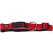 HUNTER Neopren Vario Plus Dog Collar - Padded Nylon 35/2.0 (S) - Red/Black | International Shipping Available - Buy Online on GoSupps.com