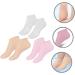MERRYHAPY 3 Pairs Moisturizing Socks Hydrating Lotion Ladies Socks Feet Lotion Heel Socks Moisturizing Gel Socks Spa Gel Socks Foot Care for Dry Cracked Feet Spa Socks for Women Foot Mask - Buy Online on GoSupps.com