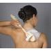 Back brush bath brush wood handle is removable 42cm Kosmetex