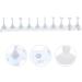 SOLUSTRE 1 Set Nails Press on Nail Stand Press on Nail Holder Nail Supplies for Beginners Nail Stands for Press on Nail Art Kits Fake Nail Stand Nail Painting Stand Acrylic Magnetic Suite - Buy Online on GoSupps.com
