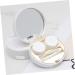 Homsfou 3 STK Rabbit Contact Lens Case Holder - Travel Set with Marbling Design | International Shipping Available - Buy Online on GoSupps.com