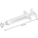 Cocoarm Parrot Feeding Syringe - 20ml Plastic & Stainless Steel - Handheld Bird Feeding Tool - Precise Control & Heat-Resistant Injection Tube - Buy Online on GoSupps.com