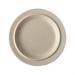 Serving Plates Dessert Plate Simple Round Tableware Beige Breakfast Plate Dinner Salad Plate Kitchen Restaurant Cafe Simple Plain Plate for Appetizer Dinner and Desserts