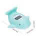 Baby Bath Tub Thermometer - Floating Bathing Toy with Room Temperature Display - Fun Whale Design - Ideal Gift for Newborns and Mothers - Buy Online on GoSupps.com
