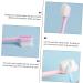 Angoily 6 Pcs Soft Toothbrush Set - Gentle Gum Care for Adults | Ultra Soft Rubber Toothbrushes for Ultimate Comfort - Buy Online on GoSupps.com