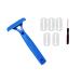 Colcolo Back Razor for Men - Ergonomic Long Handle Easy DIY Use Foldable Blue Back Scratch Tool - Buy Online on GoSupps.com