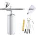 Paint Sprayer Spray Airbrush Set Professional Facial Makeup Air Brush Gun Kit USB Rechargeable Pen for Skin SPA Art Nail Manicure Home DIY for Painting Ceilings Fences cabinets Part A white - Buy Online on GoSupps.com