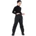 Ski Pants for Kids | Waterproof Winter Snow Pants for Boys and Girls | Size 10-12 Black - Sportneer - Buy Online on GoSupps.com