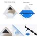 QTYUERGK Double Side Magnetic Window Cleaner Ultra-Strong Both Side Glass Surface Cleaning Brush Wiper Tools for High-Rise Single Double Glazed Windows Blue 7 15MM Size:15 26MM Colour:Red (Color : R - Buy Online on GoSupps.com