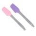 Angoily 2st spatula made of silicone wax silicone spatula wax hair removal wax stick body wax stick spatula for applying silicone wax silicone wax spatula face applicator tool