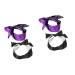 GLEAVI 4 Pcs Satin Eyeshade Sleeping Mask Silk Decorative Eyeshade Blackout Eye Shade Eyeshade for Sleeping Practical Eye Cover Comfortable Eyeshade Sleep Eye Mask Travel Breathable Play