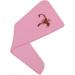 Red Scorpio Zodiac Microfiber Hair Towel Wrap for Women | 10"x26" Super Absorbent Hair Turban with Button - International Shipping - Buy Online on GoSupps.com