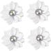 3pcs 1 20pcs Chiffon Flowers White Chiffon Flowers DIY Cloth Bloom Accessories Cloth Flowers Diamond Whitex3pcs Size 1x3pcs - Buy Online on GoSupps.com