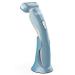Brori Electric Lady Shaver - Womens Razor Bikini Trimmer for Women Legs Underarms Pubic Hair Wet and Dry Rechargeable Waterproof Cordless with LED Light Blue