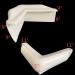 FCOUIID 90 Degree Vinyl Dock Corner Bumper- Marine Boat Dock Guard 2 Pcs White - Buy Online on GoSupps.com