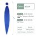 YDDM Pre Stretched 32 Inch Blue Braiding Hair Extensions - 6 Packs Jumbo Braids for Artistic Styles - Buy Online on GoSupps.com