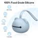 Buy Airfish BPA-Free Baby Bear Silicone Pacifier Box - Travel & Storage Solution for Girls - Safely Holds Pacifiers - Perfect for Baby Essentials - Buy Online on GoSupps.com