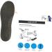 3 Pairs Magnetic Insoles for Foot Care - Arch Support & Comfort Insoles - 802 Black - Buy Online on GoSupps.com