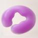 Healeved Beauty Pillow Soft Cushion Set - 2pcs U-Shaped Silicone Spa Pillows for Sleeping & Massage - Purple - Buy Online on GoSupps.com