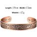 Copper Magnetic Arthritis Bracelet for Men and Women - 6 Magnets for Joint Pain Relief - Buy Online on GoSupps.com