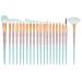 FRCOLOR Brow Brush 20PC professional makeup makeup professional brochas para de makeup brush set unicorn makeup eye shadow brush unicorn makeup eye Stone tool Brow Brush