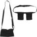 Mastectomy Drain Holder Pouches with Shower Bag Length Adjust Elastic Band Mesh Shower Bag Surgery Drainage Pouch for Surgery Mastectomy(Black) - Buy Online on GoSupps.com