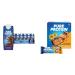 Pure Protein Chocolate Protein Shake & Bars High Protein Nutritious Snacks to Support Energy Low Sugar Gluten Free Chocolate Peanut Butter 1.76oz 12 Count (Packaging May Vary)