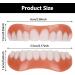 Dazluxe 2 Pairs Dentures - Cosmetic Veneers & Temporary Artificial Teeth for Men & Women | Boost Your Confident Smile - Buy Online on GoSupps.com