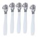 Exceart Metal Spatula Set - 5-Piece Pedicure Tools for Smooth Feet | Heel Scraper Corn Cutter & Razor for Hard Skin - Buy Online on GoSupps.com