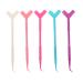 100 Pcs False Eyelash Assistant Lash Lift Brush Eyelash Extension Tool Grafted Eyelashes Brush Hot Mascara Brush Grafted Eyelashes Tool Eyelash Curling Tools Lash Perm Brush 13.3X3X0.2CMx2pcs