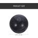Supvox 2pcs Black Jade Baoding Balls - Chinese Health Massage & Stress Relief Exercise for Hands & Wrists - Buy Online on GoSupps.com
